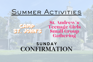 Thumbnail for the post titled: 2026 Summer Youth Activities at St. John’s and St. Andrew’s Open to the Community of Southampton, NY